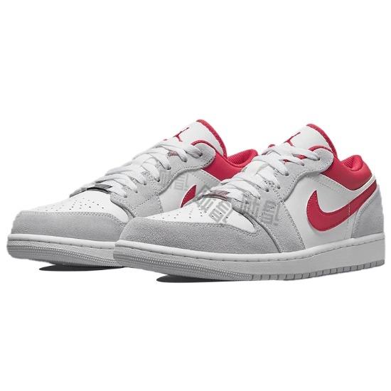 Air Jordan 1 Low SE Light Smoke Grey Gym Red DC6991-016