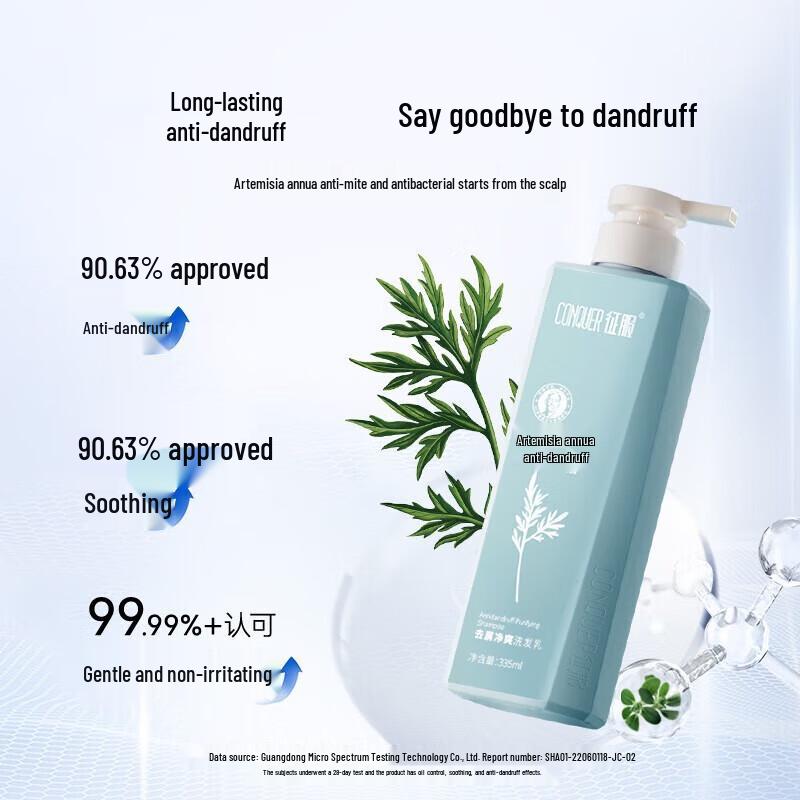 Conquer Anti-Dandruff Refreshing Hair & Body Wash Set