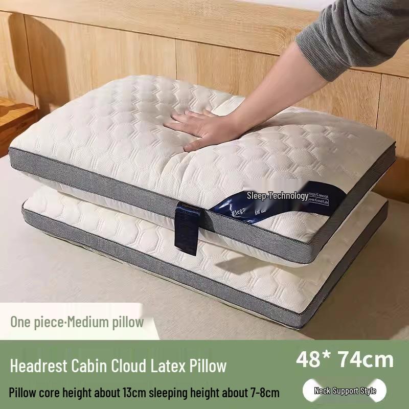 

Летняя прохладная подушка из натурального латекса - Поддержка шеи, подушка с памятью, пара для взрослых