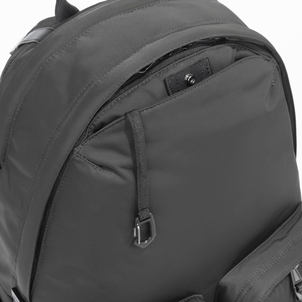 Untrac Men's Jedi City Backpack, A4 Size, 14-inch Laptop Capacity, 18L, 920g, No. 60215, H44 x W33 x D14cm