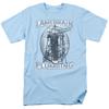 Three Stooges - Lamebrain Plumbing - Adult Unisex Short Sleeve T-Shirt - Blue