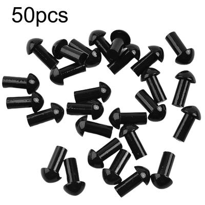 50 Pack Car Motorcycle Puncture Repair Mushroom Plugs Long Lasting Solution
