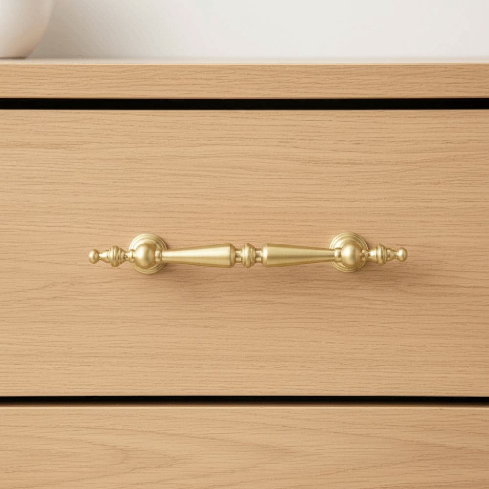 Zinc Alloy Wardrobe Pulls Vintage Drawer Pulls Durable Furniture Handles  for Furniture