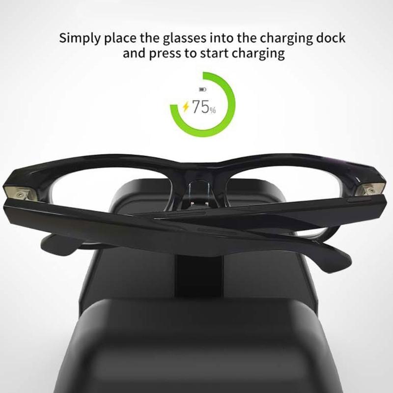 Multiple Device Charging Base for Ray Smartests Glasses Eyewears ABS Construction Toolless Setups