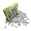 High-Quality 1000-Piece Adult Velvet Puzzle: Patchwork Flower Pot with Cat Design, Cross-Border Customizable.