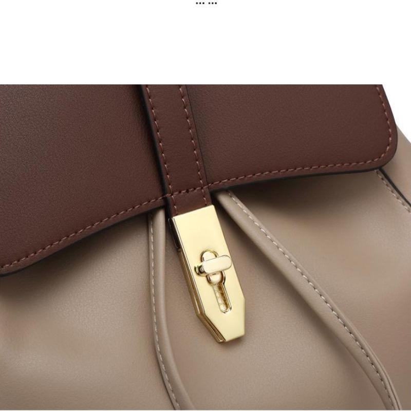 Johnature Mote ryggsekk Kvinne Stor kapasitet Kuskinn Dameveske Høyskolestudenter Skolesekk Uformelle reisevesker