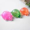 1/4Pcs Glitter Turtle Sugar Stress Ball Anxiety Relief Clear Tortoise Squeeze Toy Stretchy Slow Rising Relaxing Animal Pinch Fidget Toy