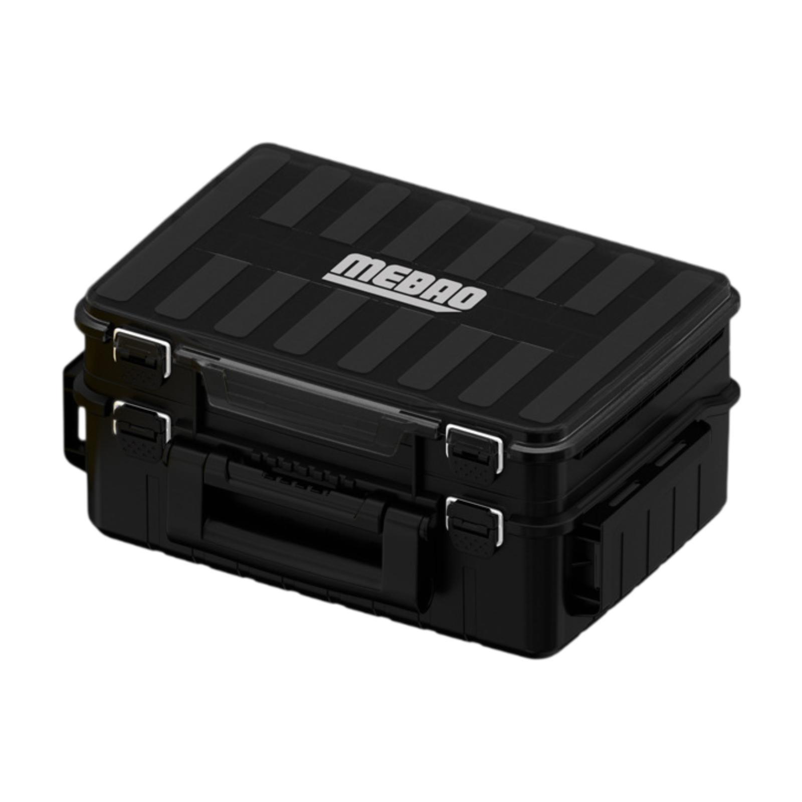 

Fishing Tackle Box Container Multifunctional Lightweight Accessories Organizer чорний