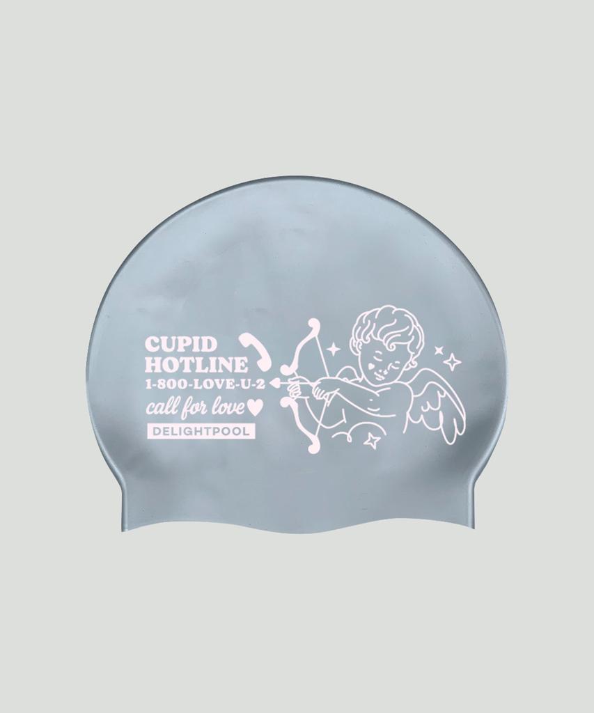Dillaispul Cupid Hotline : Archer Swim Cap - Silver