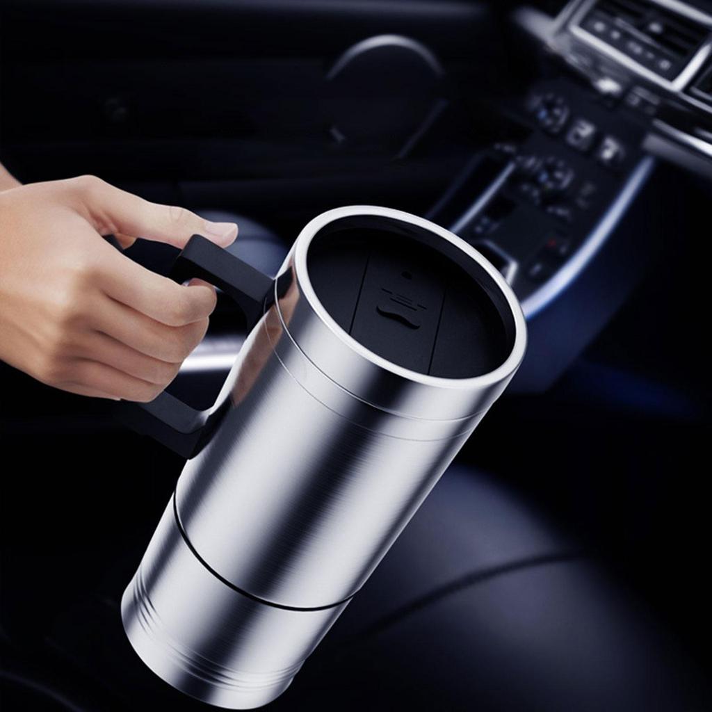Car Heating Cup Travel Mug 300ml Keep Milk Warm Leakproof Premium Practical