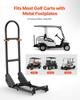 Maniglia di sostegno per sedile posteriore per la maggior parte dei golf cart con pedane metalliche