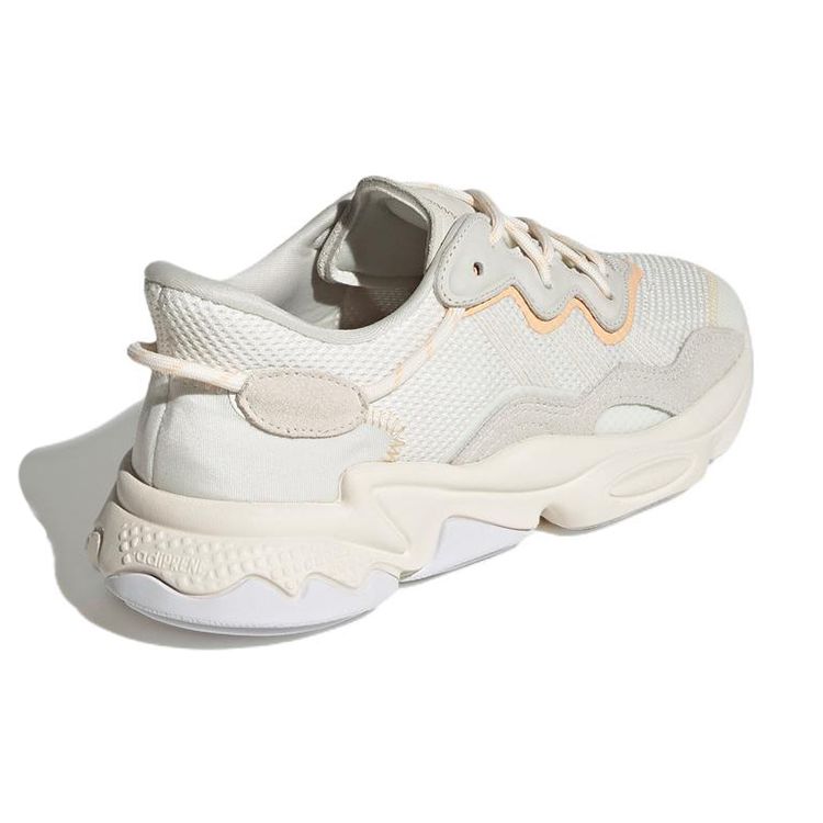 Adidas Ozweego Chalk White Peach Women Sneakers Cream Cloud-White Off-White HP7733