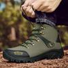 Fashion Outdoor Shoes Men High Top Trekking Botas Leather Men Outside Boots For Men and Women Mountain Comfortable Hiking Boots2025