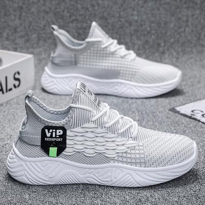 2025 Autumn New Men's Shoes Breathable Fly-woven Mesh Shoes Youth Casual Shoes Versatile Running Sports Tide Single Shoes