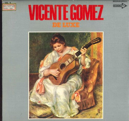 

LP Record VICENTE GOMEZ - Vicente Gomez De Luxe SDL9 DECCA - Japan Classical Used