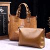 Dámská taška přes rameno Retro přenosný popruh Velkokapacitní vícekomorová taška Messenger Bag Taška pro matku a dítě Tote Bag