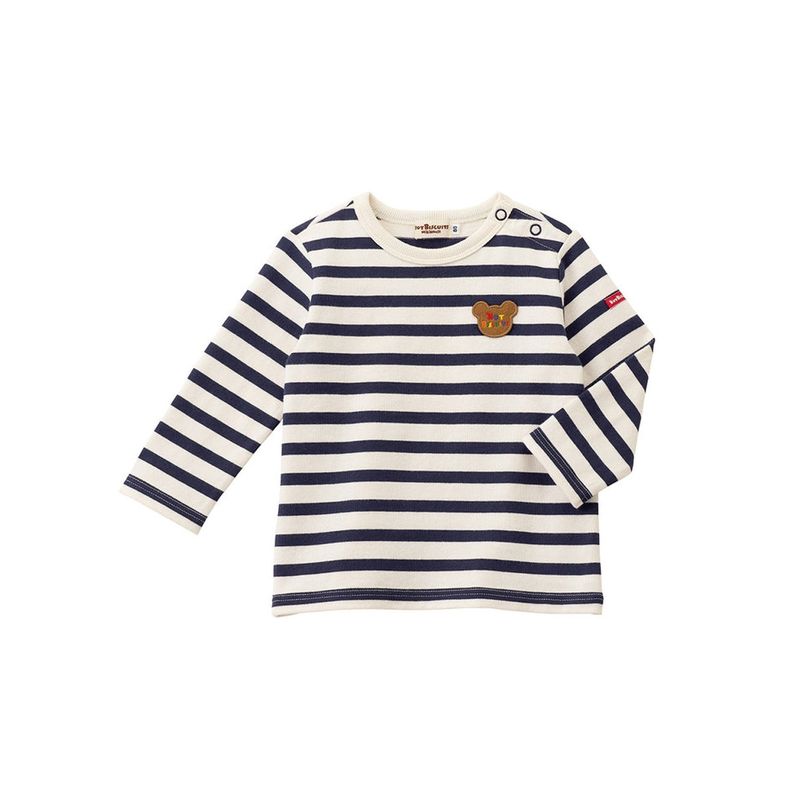 Mk Boys and Girls Long Sleeve T-shirt Summer and Autumn Clothes 2023 New Arrival Kids Cotton Base Shirt Stripes Casual Tops Children's Clothing