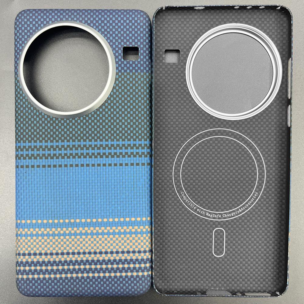 Magnetic Carbon Fiber Case For OnePlus 13 Magsafe Case Aramid Fiber Lightweight Cover Durable Sturdy OnePlus 13 Phone Accessory