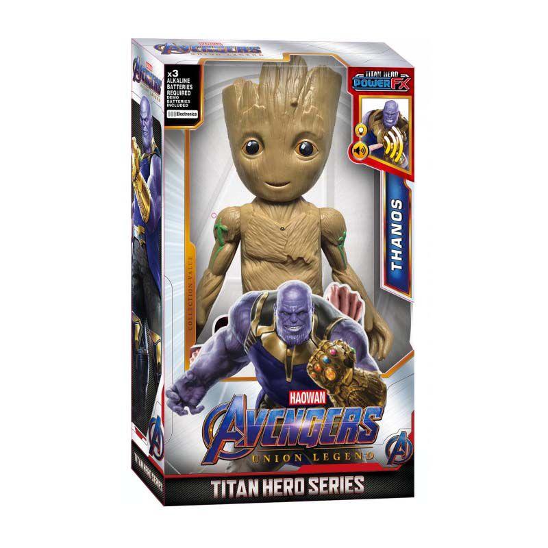 Captain Thor Spiderthanos Hulk Venom Ronin Groot Action Figure Toys