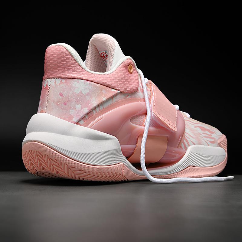 Luminous Velcro High-Top Unisex Basketball Shoes for Teens, Trendy Sports Footwear for Cement Courts