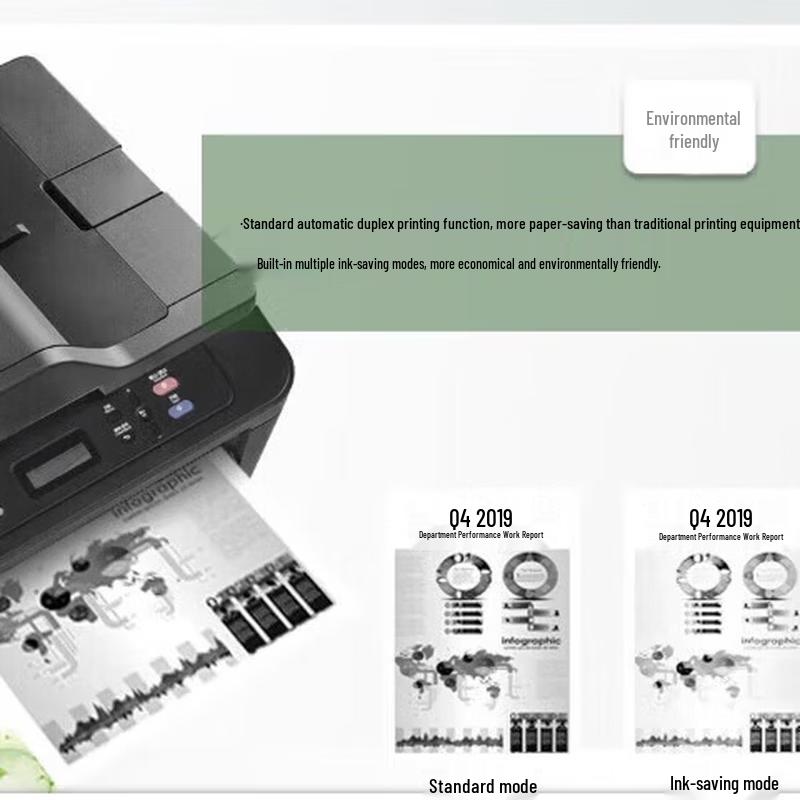 Lenovo M7626DNA Black & White Laser Multifunction Printer CN Plug (adapter Included)