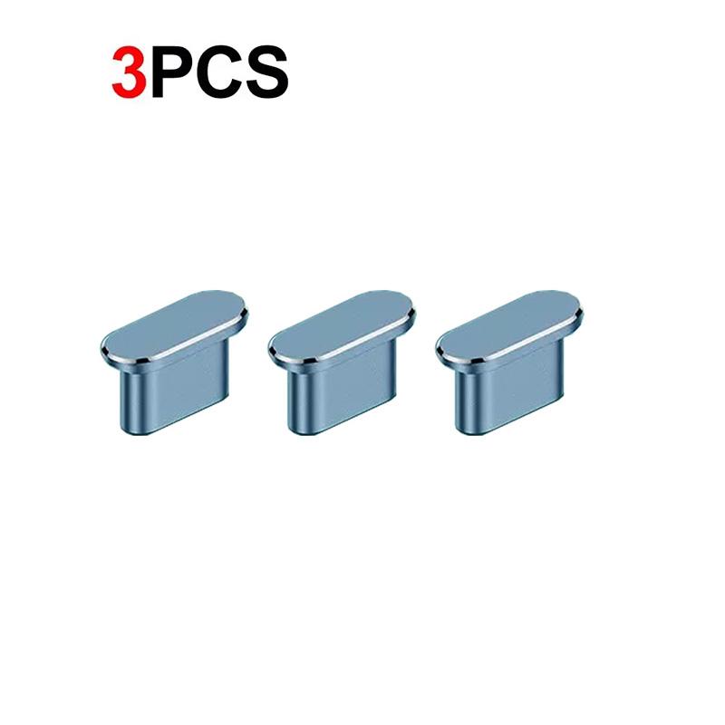1-5Pcs Metal USB Type C Dust Plug For iPhone 18 17 16 Pro Max Mobile Phone Type-C Charging Port Protector Cover Cap Stopper2
