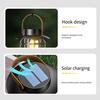 Outdoor Solar Camping Lantern IPX4 Waterproof USB Rechargeable LED Light Super Bright Lightweight Hiking Tent Hanging Emergency Lamp