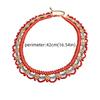 Ethnic Style Beads Necklace Tang Ming Song Dynasty Multi-layer Lace Necklace  Gift