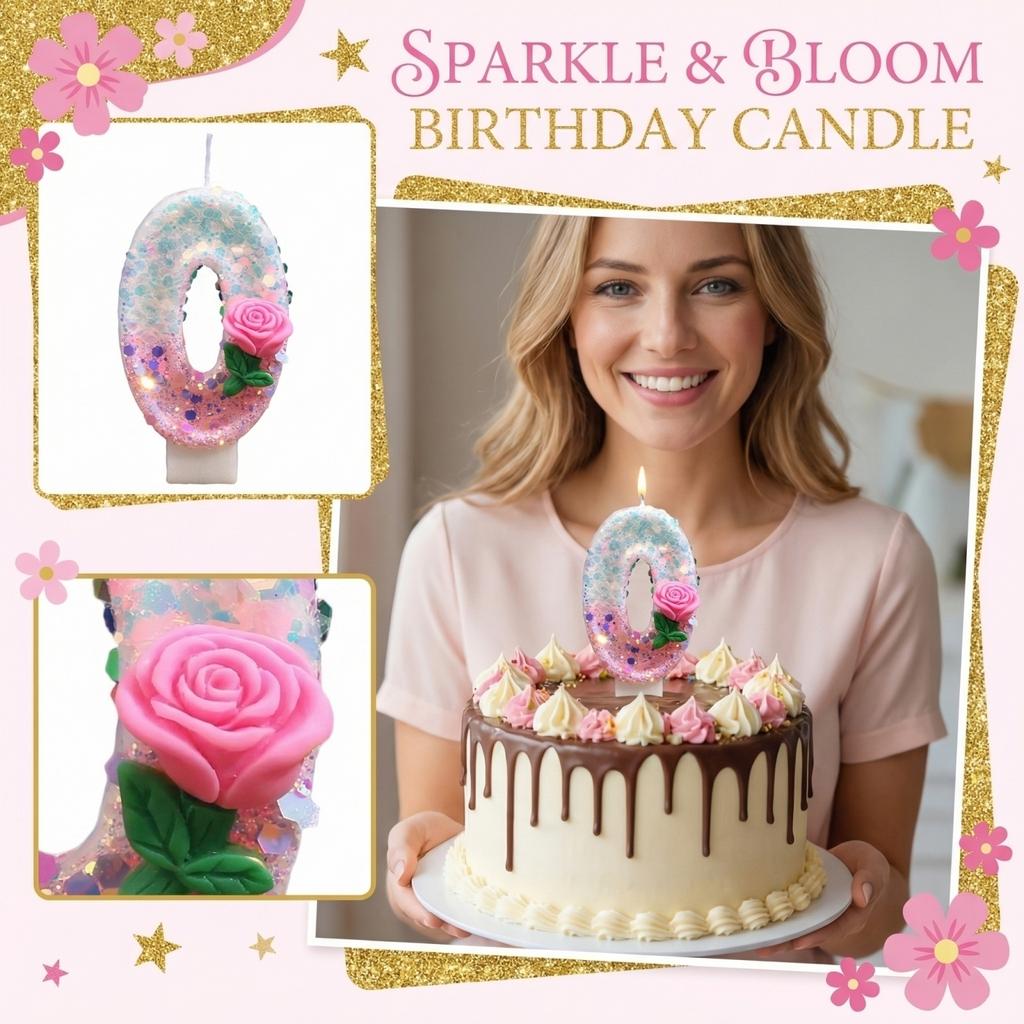 Fashion Cartoon Creative Birthday Candles Party Digital Candles
