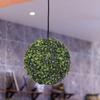 Artificial Topiary Plant Ball Plastic Grass Ball Hanging Decoration For Ceiling Garden Yard Wedding Plant Arrangement
