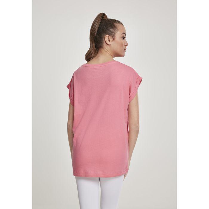 T-shirt Femme - Urban Classic - Extended - Rose - Manches Longues - 100% Coton