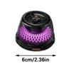 15W Magnetic Wireless Charger with LED Mood Light and Bluetooth-compatible Speaker Function for Home Office Travel