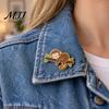 Enamel Animal Brooch Sleeping Brooch, Red Panda Sloth Koala Squirrel Monkey Backpacks Decorative Pins Lapel Pin, Badge for Clothes and Hats Pin