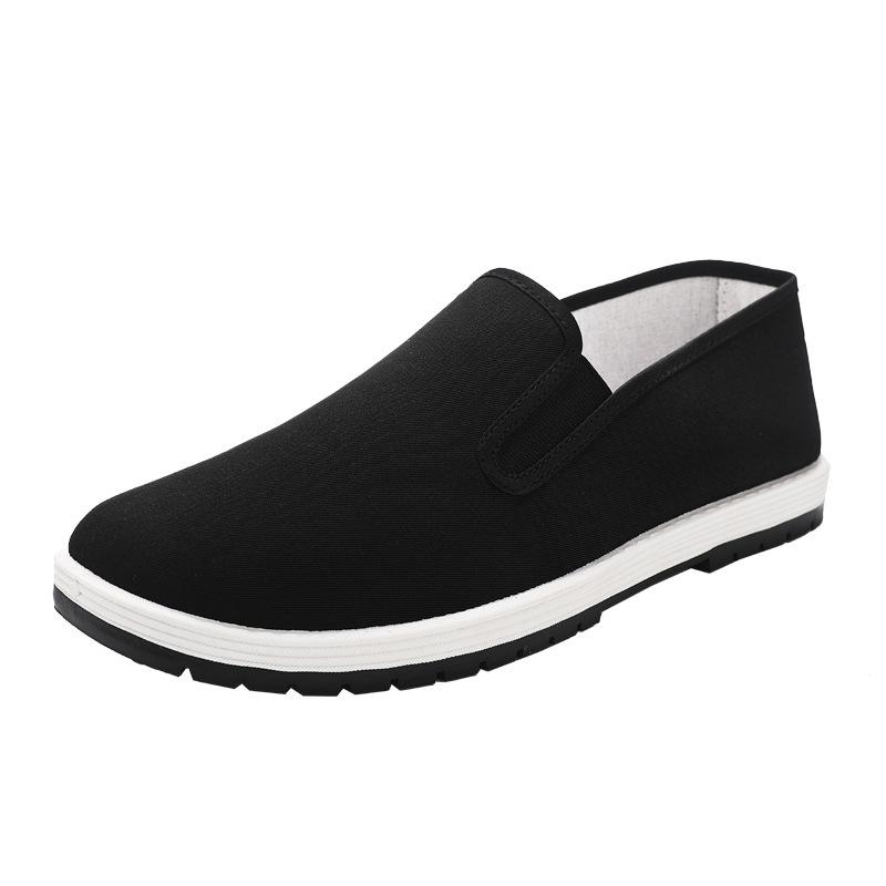

Cloth shoes men s 2025 spring new old Beijing casual cloth shoes low-top round head work shoes one-pedal men s shoes 44