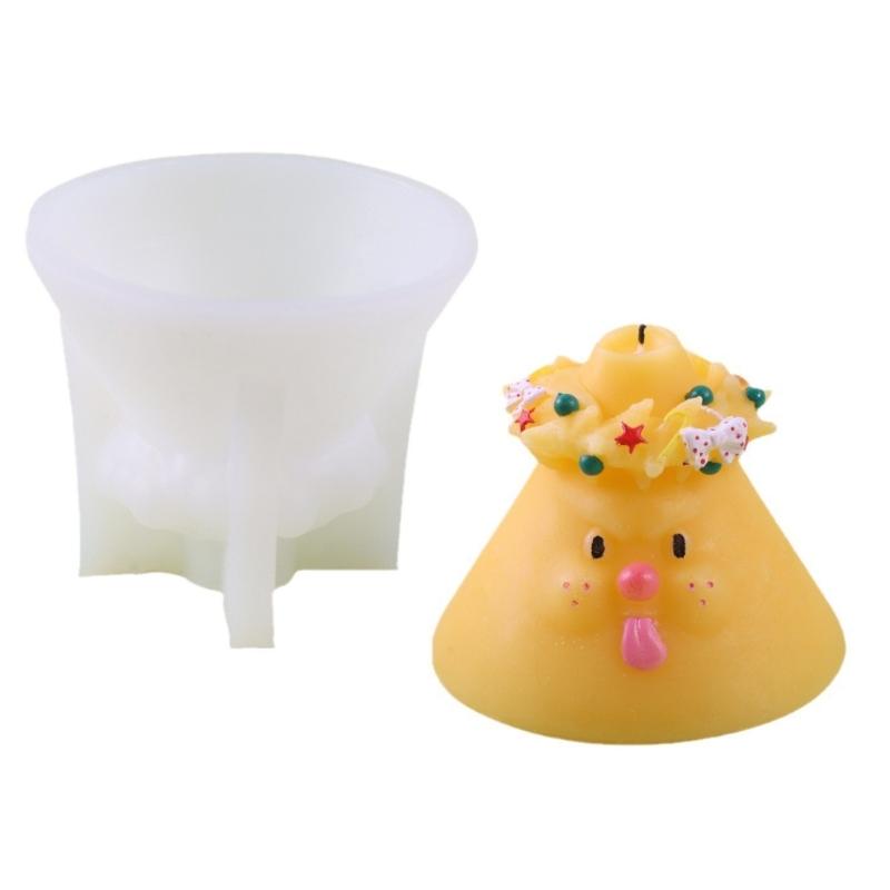 

Christmas Wreath Silicone Candle Molds Soap Making Molds Resin Silicone Molds for Epoxy Resin Candle Home Decoration 1