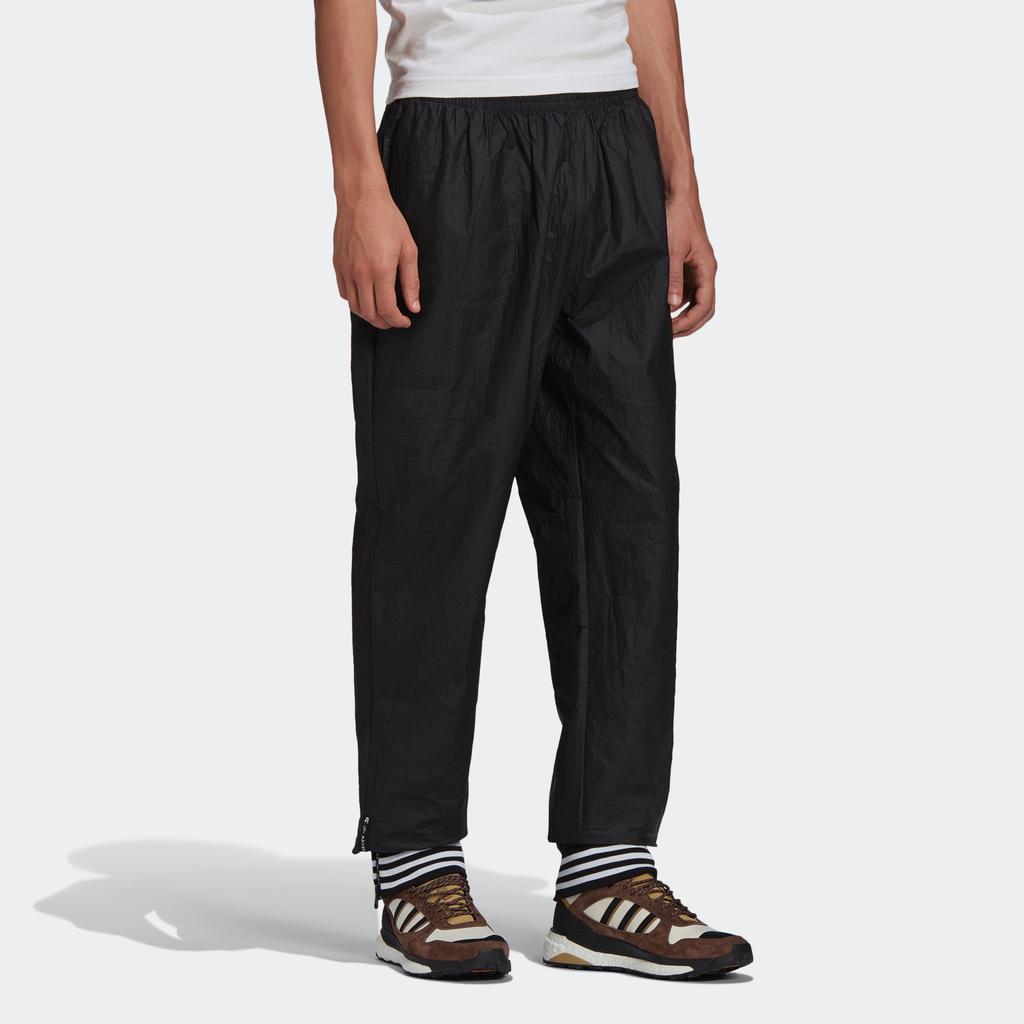 Adidas Originals X Human Made Co-Branded Stripe Heart Embroidery Logo Knit Track Pants Men Bottoms Black GM4629