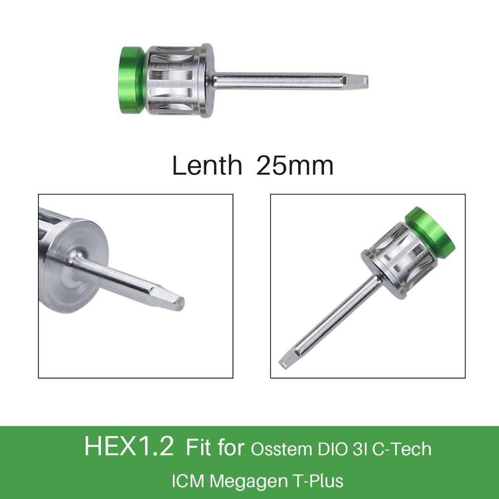 1Pc Dental Universal Implant Torque Screwdrivers Wrench Dental Implant Restoration Tool 10-70Ncm