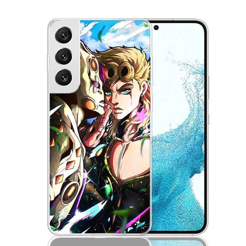 JoJo Adventure Giorno Giovanna Phone Case For Samsung Galaxy S26 S25 Edge S24 S23 FE S22 Ultra S21 Plus S20 + Fundas Cover Coque