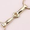 Horse Bits Hollow Jointed Mouth Snaffle Bits Keychain Alloy Keychain Single Connector Horse Bit Key Knot Snaffle Bits Keychain