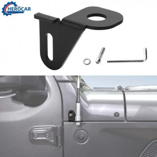 Right Side CB Antenna Mount Bracket Holder Stand For Jeep Wrangler JL JK TJ JT