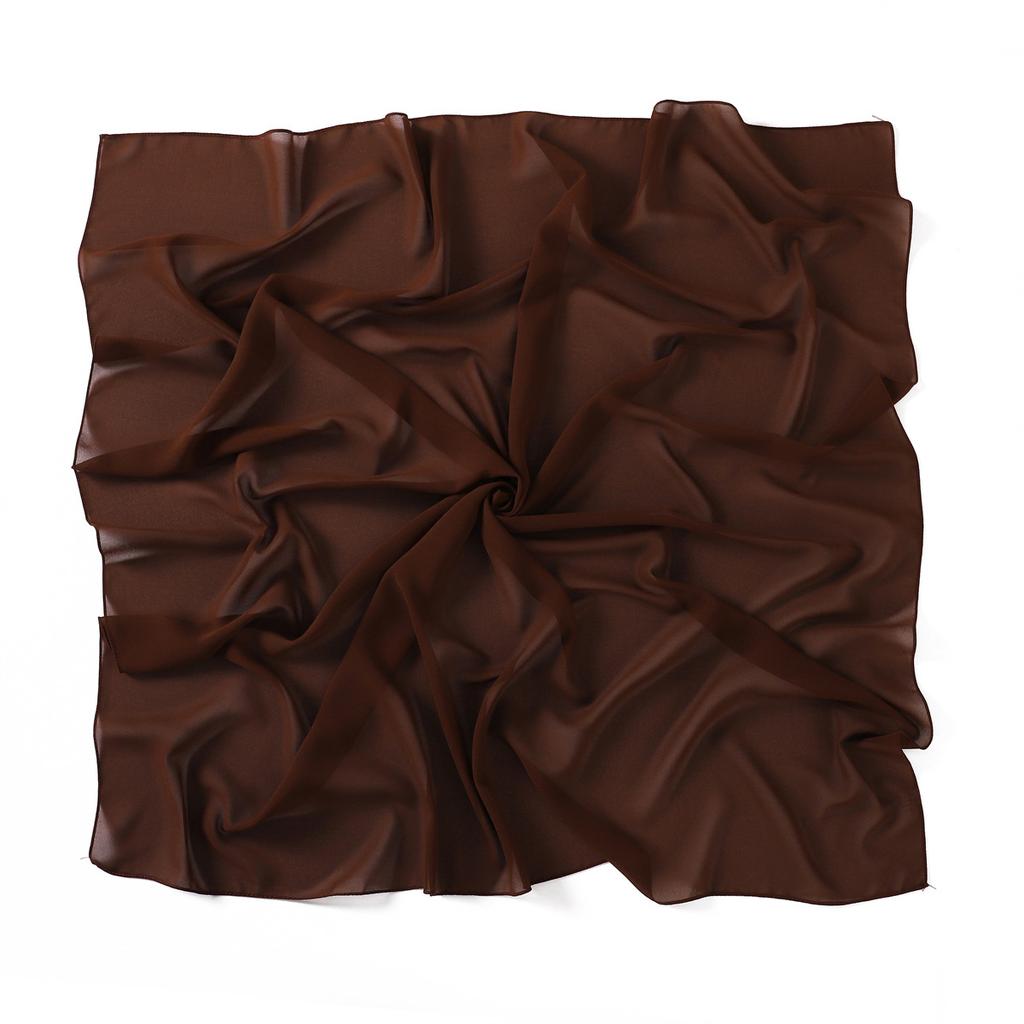 Solid Pearl Chiffon Women Scarf New Summer Girls Sunscreen Thin Scarves Soft Shawl Foulard Viscose Spring Lady Wrap Shawls