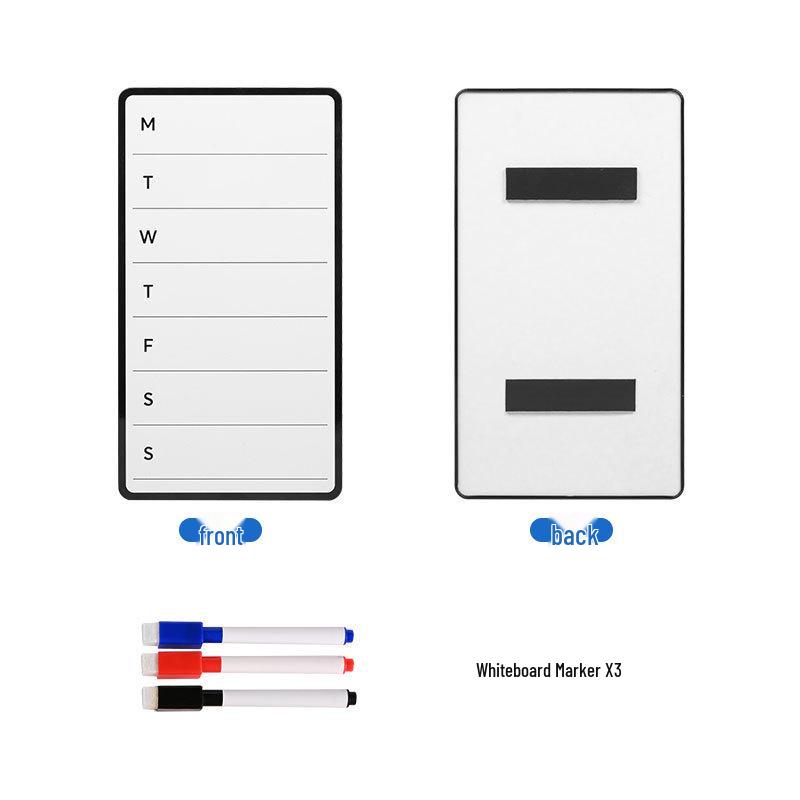 Magnetic Message Board: Multi-Purpose Planner & Memo Board for Office, Home, or Fridge.