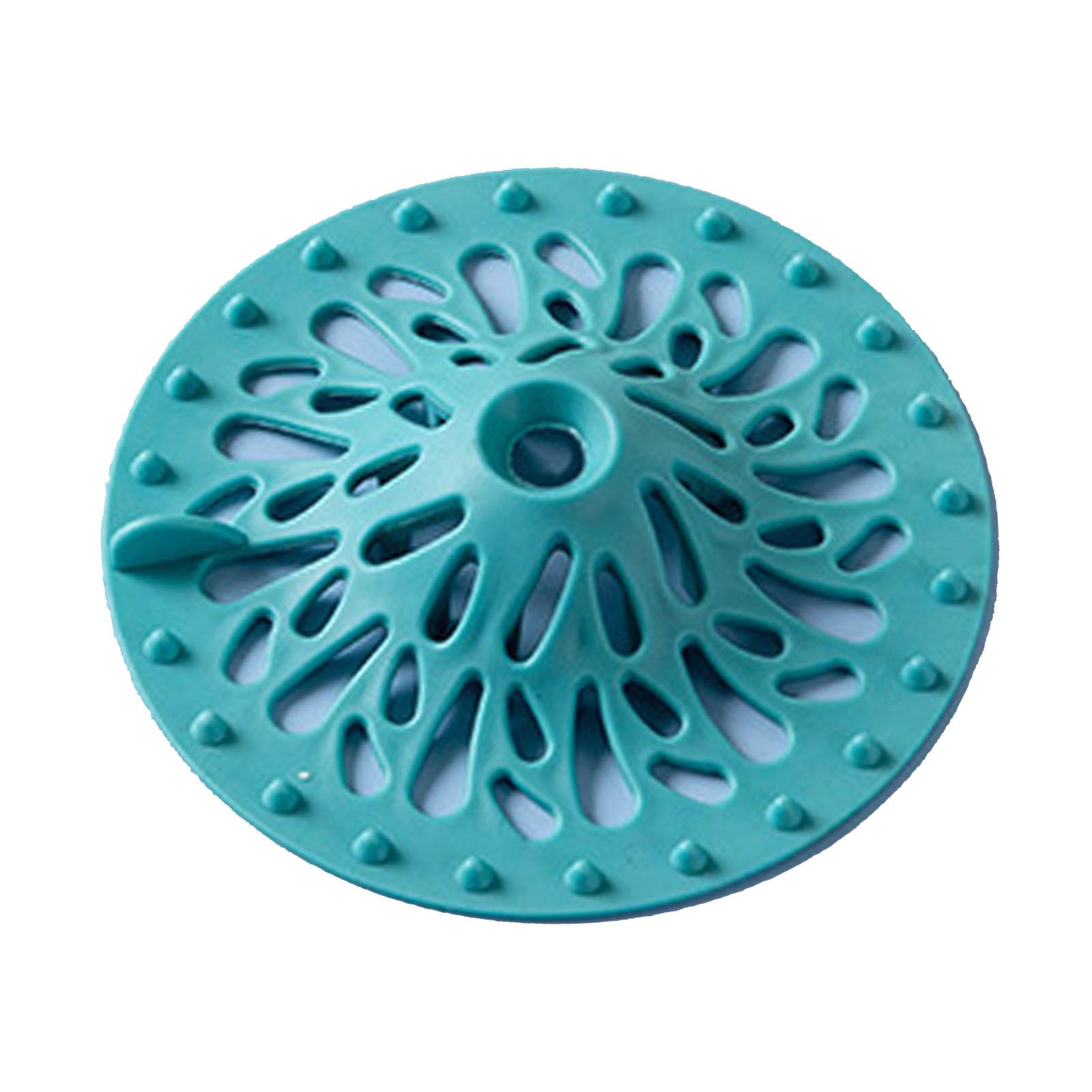 

Shower Drain Covers Anti Clogging Efficient Volcano Shape Sink Hair Stopper Bathroom Filter Cover for Shower Room