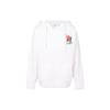 Levis Floral Letter Print Loose Hoodie Women Sweatshirt White A4933-0000
