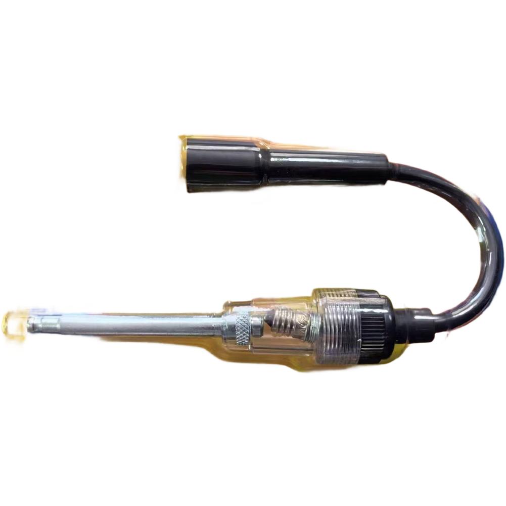 Inline Diagnostic Spark Tester for Engine Ignition System Coil with Indicator Light and Metal Connector for Cars