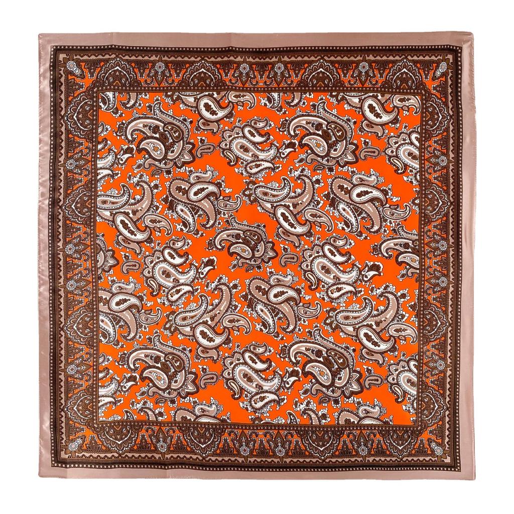 High-quality Luxurious Silk Scarves Headband Scarfs Neck Scarf For Women Chain Silk Scarf Women's Decorative Shawl