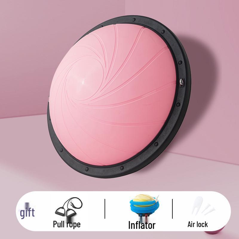 ZF1 Yoga Hemisphere Balance Ball: Body Sculpting & Fat Burning Equipment 58cm Cyclone Balance Ball розовый