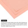 50/100pcs A4 Letter Size Leather Textured Grain Paper Un-Punched Presentation Binding Covers for Business Reports 8.5x11"