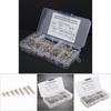 480Pcs Self Tapping Screw Pan Round Head Carbon Steel Fittings M3 Black Nickel Plating(Carbon Steel Black )