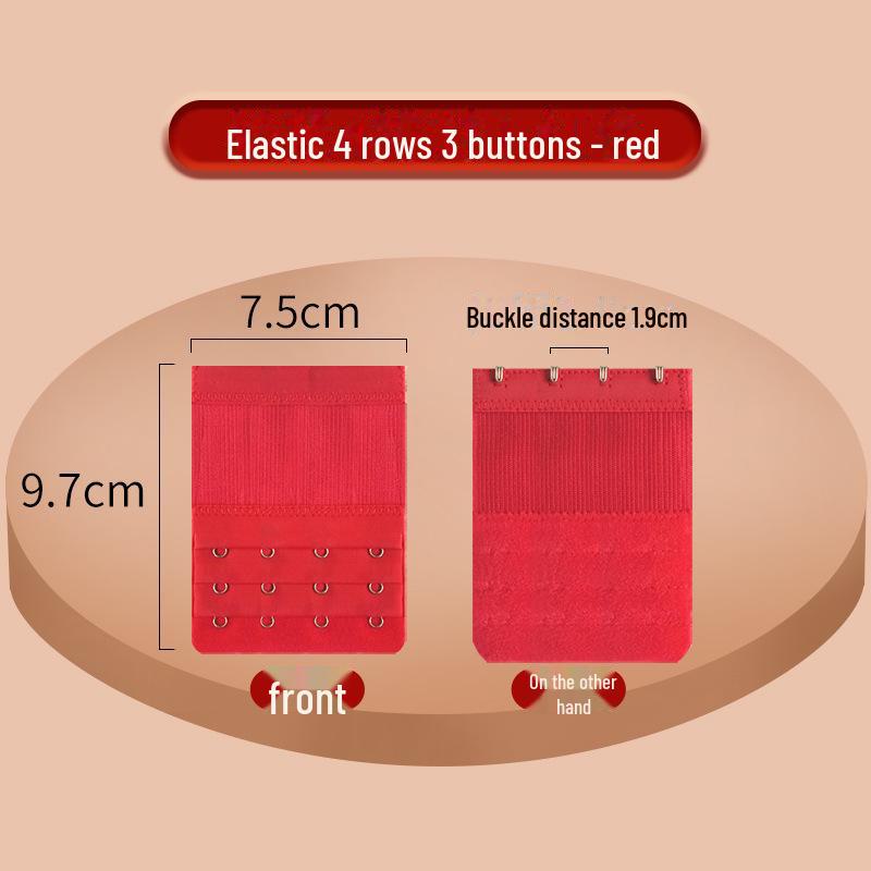 Extensie elastică pentru sutien cu cataramă din oțel inoxidabil - 2x3, 3x3, 4x4 rânduri